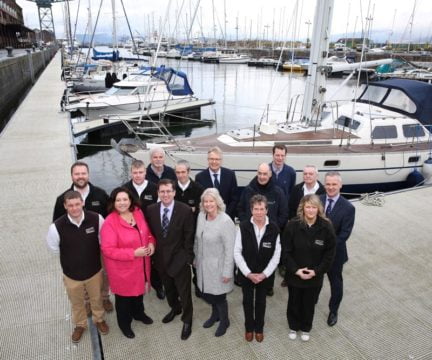 James Watt Dock Marina handover