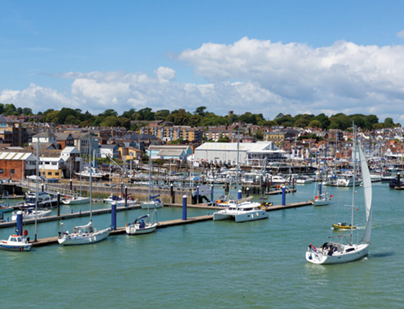 Cowes, Isle of Wight, Marina Projects
